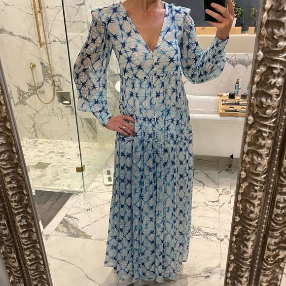 Rococo Sand Dresses & Skirts - Rococo Sand | blue Volna Dress boho flowing maxi dress